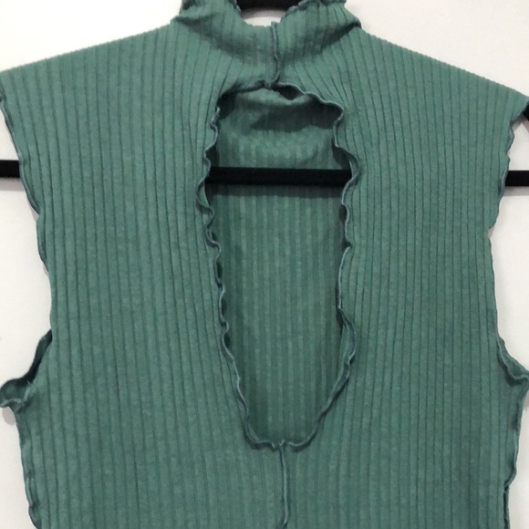 Intimately Free People Lettuce Hem Mock Neck Top - Picture 4 of 8